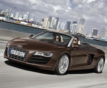 Noul Audi R8 Spider se pregateste de lansarea de la Frankfurt