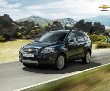 Chevrolet Captiva cu taxa de poluare cadou