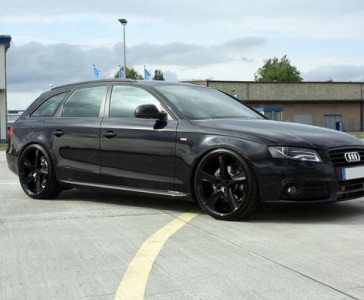 Audi A4 Avant este modificat de Avus