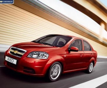 Pret promotional pentru Chevrolet Aveo Sedan