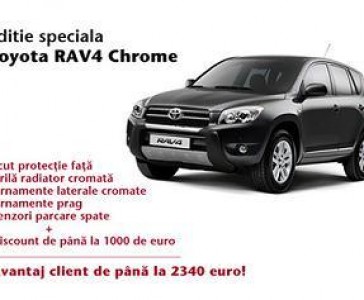 Editia speciala RAV 4 Chrome!