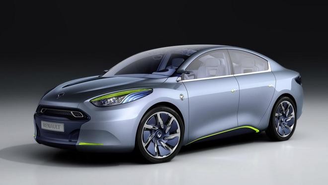 Renault Fluence Z.E. Electric Sedan Concept