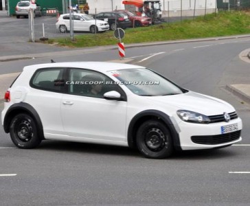 Volkswagen Golf Mk7 a intrat în faza de testare