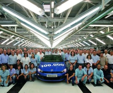 Volkswagen Scirocco a ajuns la 100000 de unităţi vândute